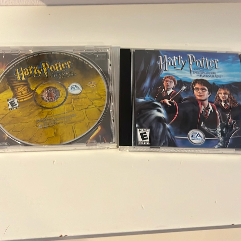 Harry Potter PC chamber of secrets and Prisoner of Azkaban